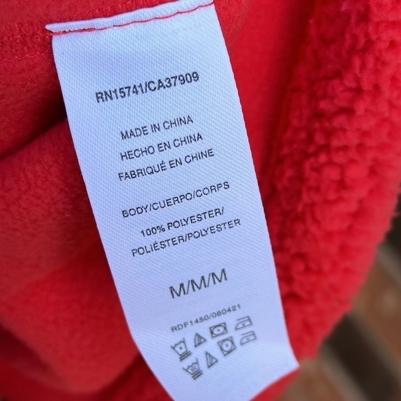 Splendid Women's Sundown Ashley Pullover Cropped Sweatshirt in Candy Apple M - Picture 7 of 7